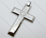 Stainless Steel Cross Pendant -JP050603
