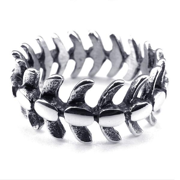 Stainless Steel Centipede Ring JR450002 - Zuobisi Jewelry