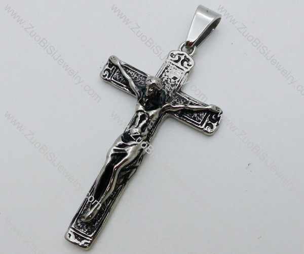 Stainless Steel Cross Pendant -JP050569