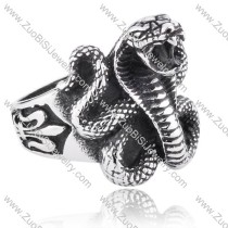 Stainless Steel The snake Ring - JR350121