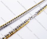 Stainless Steel necklace -JN100018