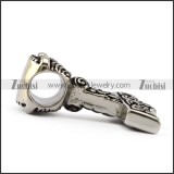 Solid Stainless Steel Hammer Pendant p001912