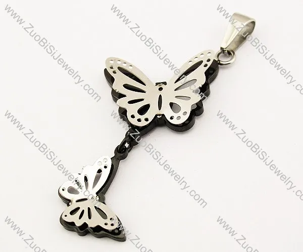 Stainless Steel Butterfly Pendant -JP140055