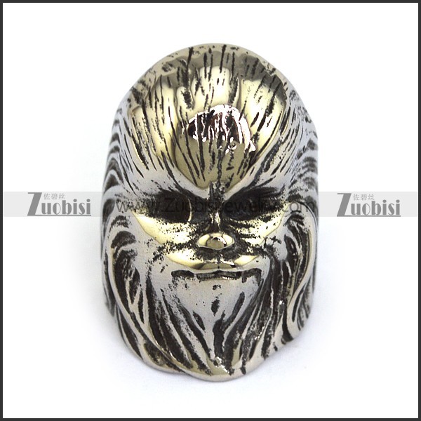 Stainless Steel Gorilla Rings -r000440