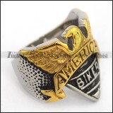 american eagle ring for motorcycle bikers r001590