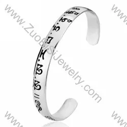 Simple Stainless Steel Bangles - JB350008