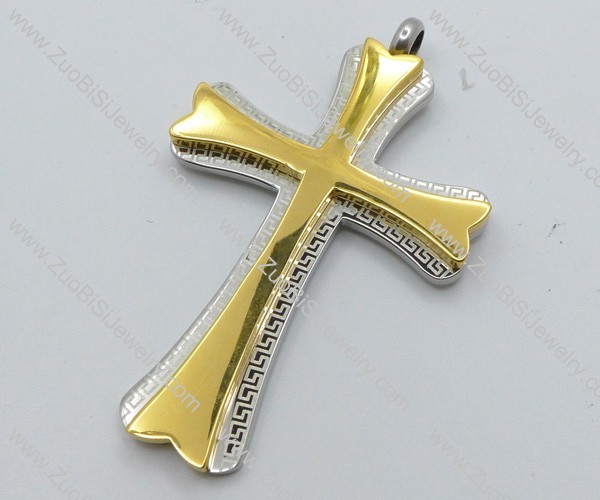 Stainless Steel Cross Pendant -JP050504