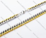 Stainless Steel necklace -JN100039