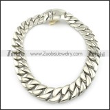 31mm wide large casting mens' stainless steel necklace n000454