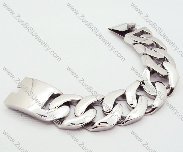 Men's Heavy Stainless Steel Bracelet - JB200017