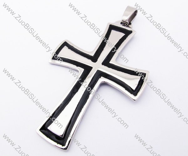 Bigger Stainless Steel Cross Pendant - JP170174