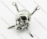 Stainless Steel Skull Pendant -JP140088