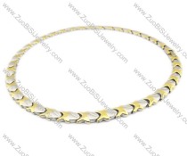 Stainless Steel Magnetic Necklace - JN250004