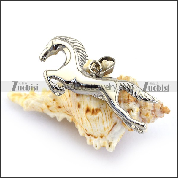 Stainless Steel Horse Pendant p003370