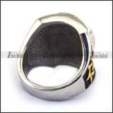 Vintage Gold Masonic Ring r003615