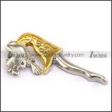 gold plating stainless steel goddess pendant p001593