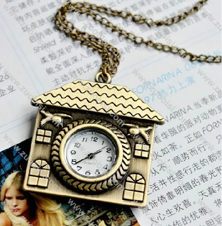 Nice House Pocket Watch -PW000331