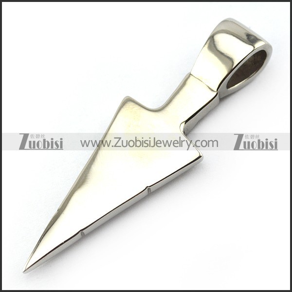 SS Arrow Head Pendant p004877