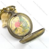 colorful Big Ben pocket watch for lady pw000413