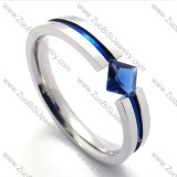 Blue Zircon Stone Wedding Ring in Wholesale -JR430001