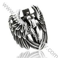 Stainless Steel Angel Ring - JR350086