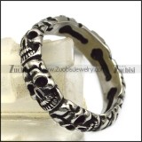 vintage skull ring for women r005607