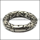 20.5mm big textured donut clasp for necklaces or bracelets a000616