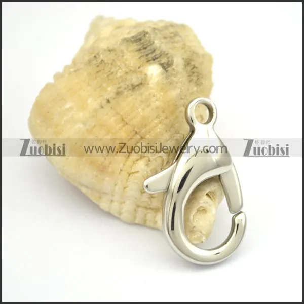 25mm Big Silver Stainless Steel Lobster Clasp a000023