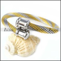 Stainless Steel Rope Bracelet - b000053