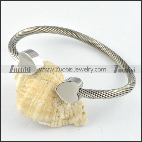 Stainless Steel Rope Bracelet - b000282