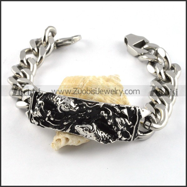 Stainless Steel Bracelet - b000256