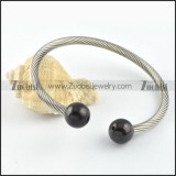 Stainless Steel Rope Bracelet - b000280