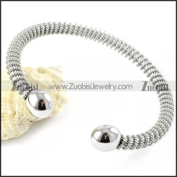 Stainless Steel Rope Bracelet - b000037