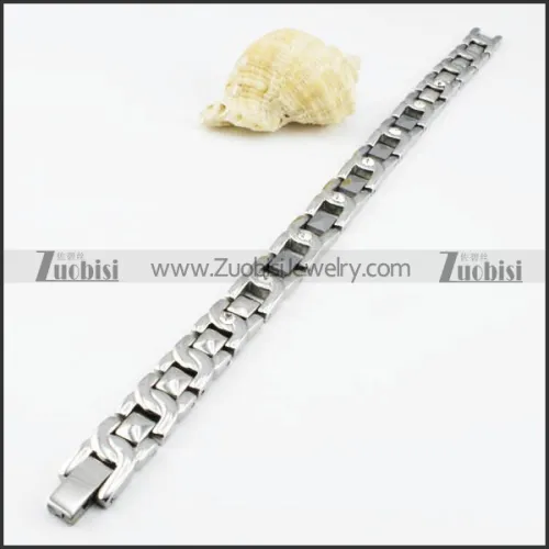 Stainless Steel Magnetic Bracelet - b000079