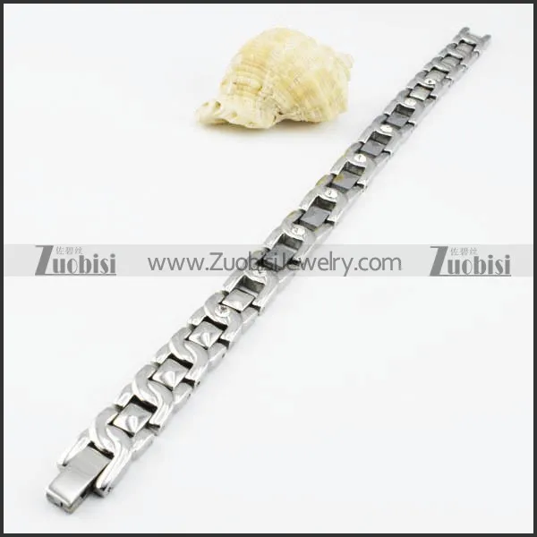 Stainless Steel Magnetic Bracelet - b000079
