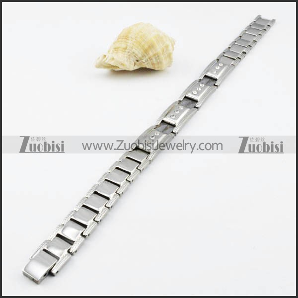 Stainless Steel Magnetic Bracelet - b000064