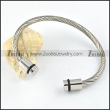 Stainless Steel Rope Bracelet - b000277