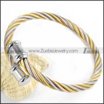 Stainless Steel Rope Bracelet - b000051
