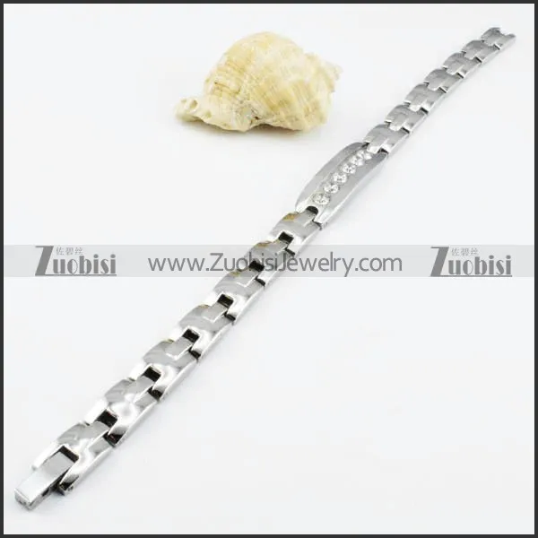 Stainless Steel Magnetic Bracelet - b000068