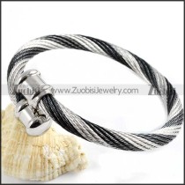 Stainless Steel Rope Bracelet - b000055