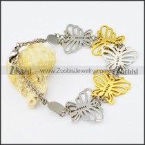 Stainless Steel Butterfly bracelet - b000535
