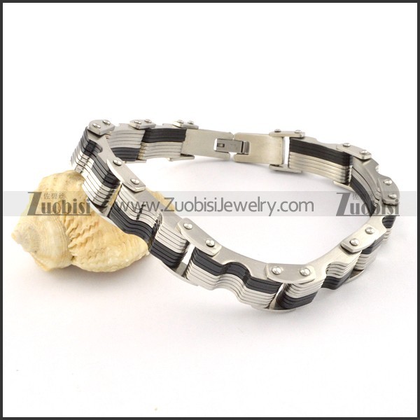 good-looking 316L Steel Stamping Bracelets -b000625