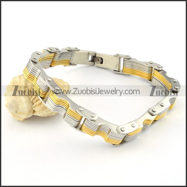 comely 316L Steel Stamping Bracelets -b000626