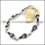 Stainless Steel Skull bracelet - b000548