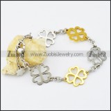 Stainless Steel Flower bracelet - b000526