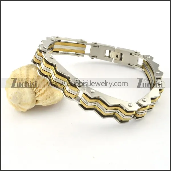 functional 316L Stamping Bracelets -b000628