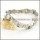 top quality Steel Stamping Bracelets -b000624