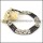 attractive nonrust steel Stamping Bracelets -b000673
