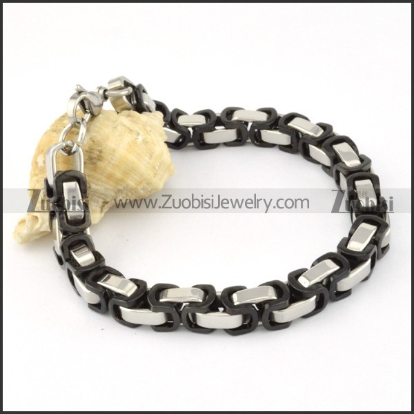 nice-looking 316L Stainless Steel Stamping Bracelets -b000641