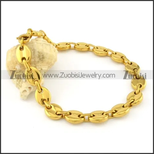 pleasant nonrust steel Stamping Bracelets -b000681